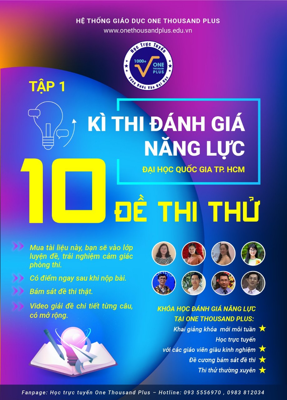 KÌ THI ĐÁNH GIÁ NĂNG LỰC
